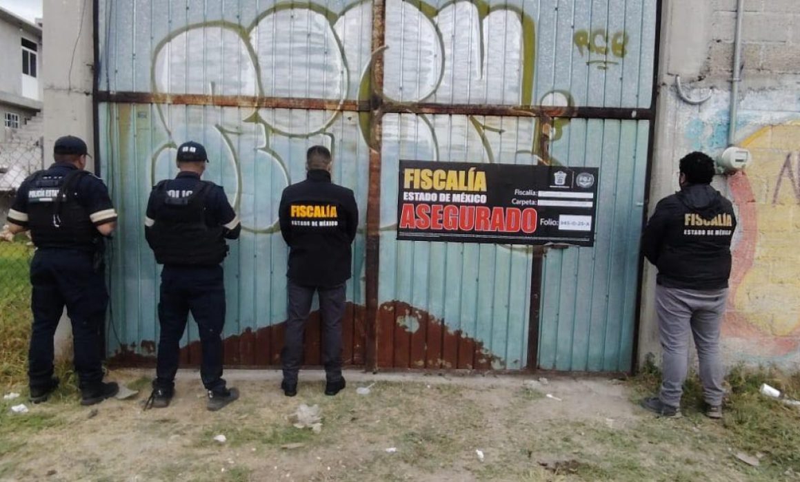 Desmantelan predio en Tecámac con autos robados y equipo de interceptación de señales