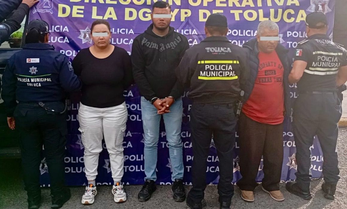 Desmantelan red de cobro ilegal 'gota a gota' en Toluca: tres detenidos y más detalles