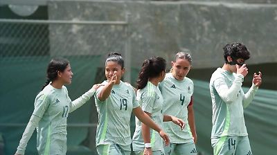 Destaca Mariel Román en concentración de la selección mexicana Sub 23 con gol y buen rendimiento
