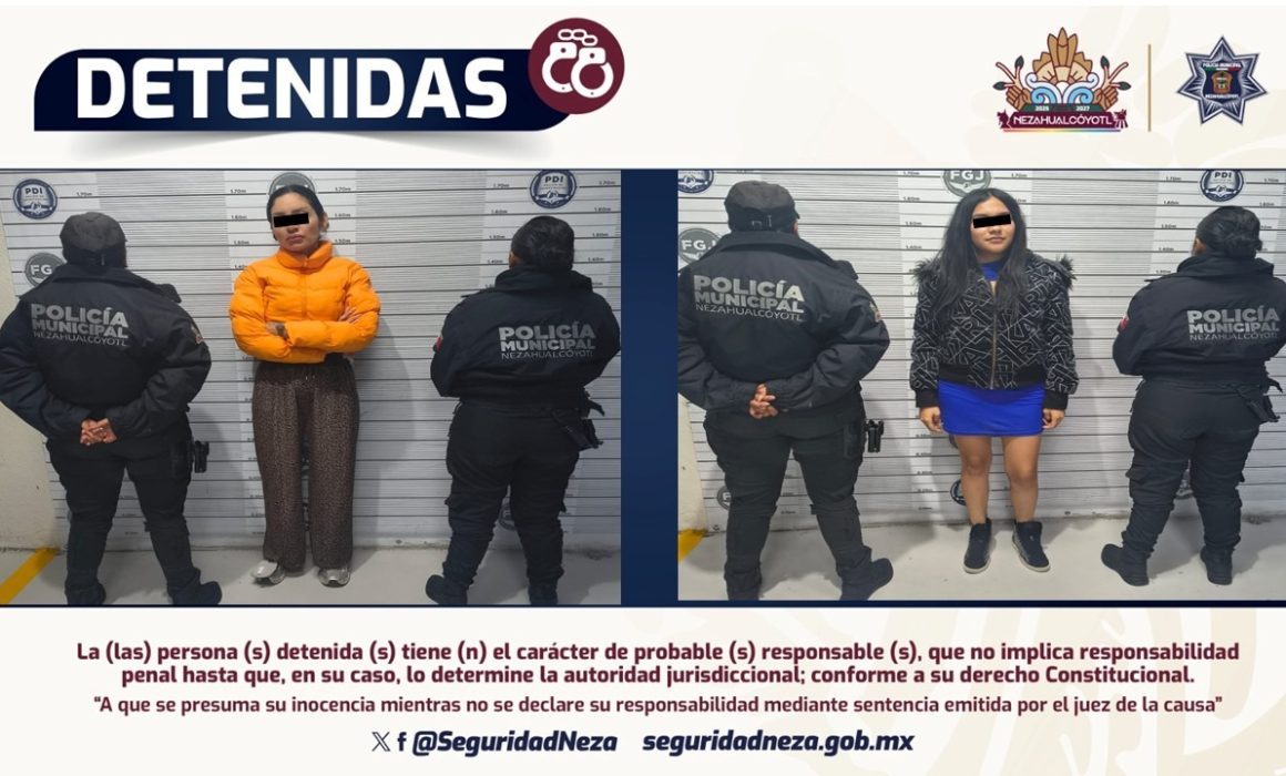 Detienen a 6 personas en Nezahualcóyotl por posesión de presunta droga en operativo en Joyas de Aragón
