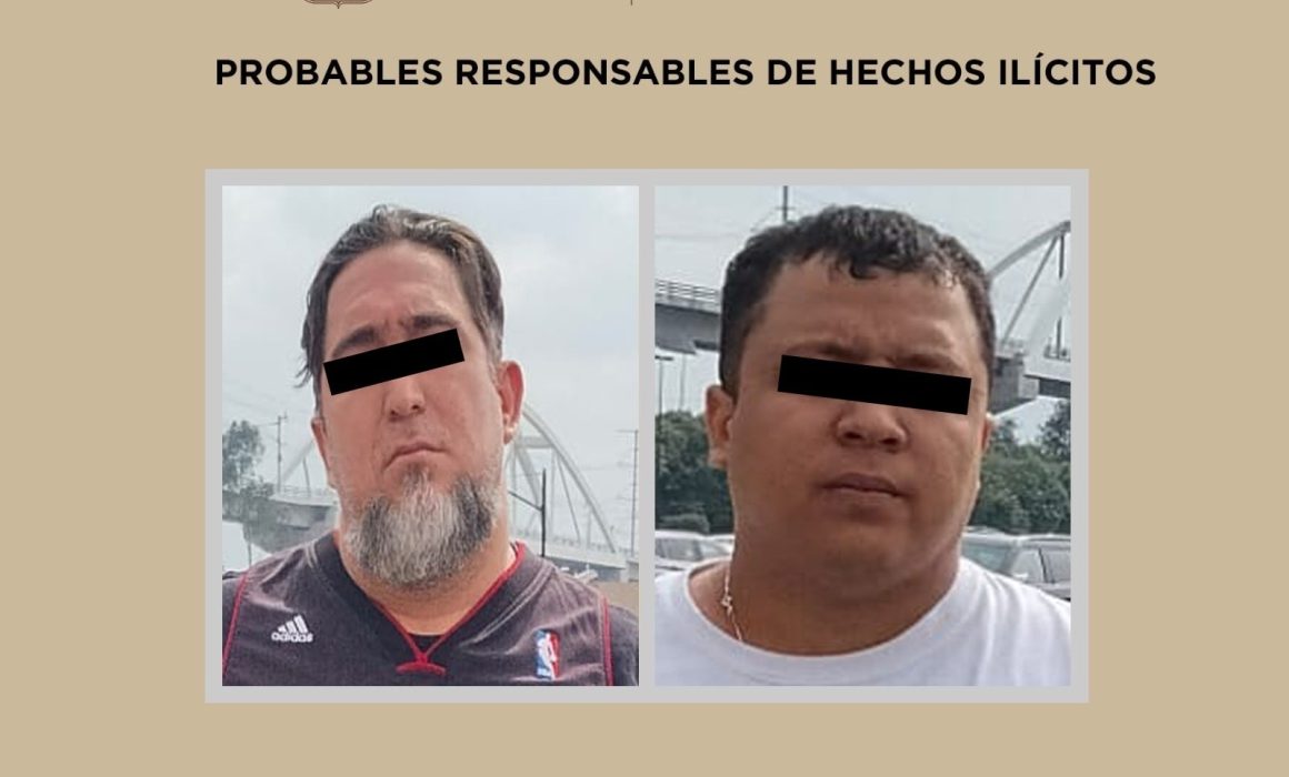 Detienen a dos extranjeros por vinculación con robo violento en Metepec
