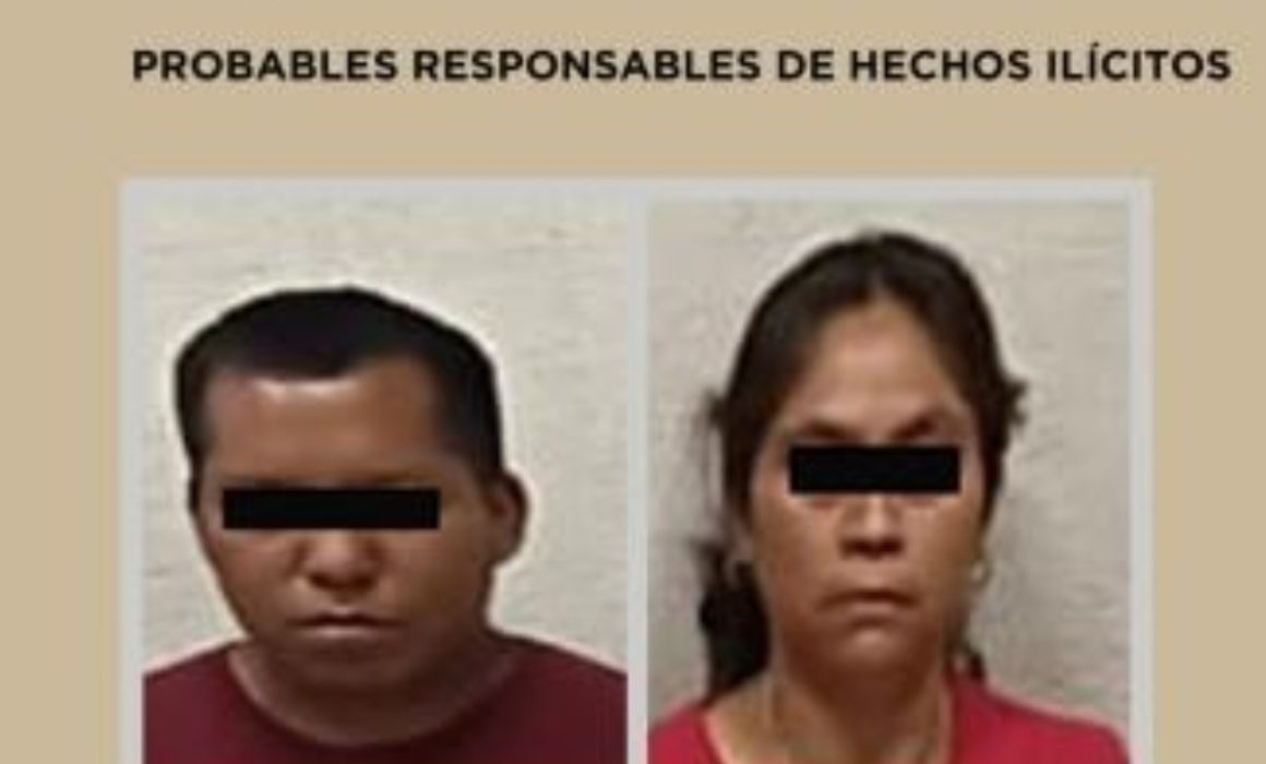 Detienen a dos implicados en robo a comercio en Texcoco