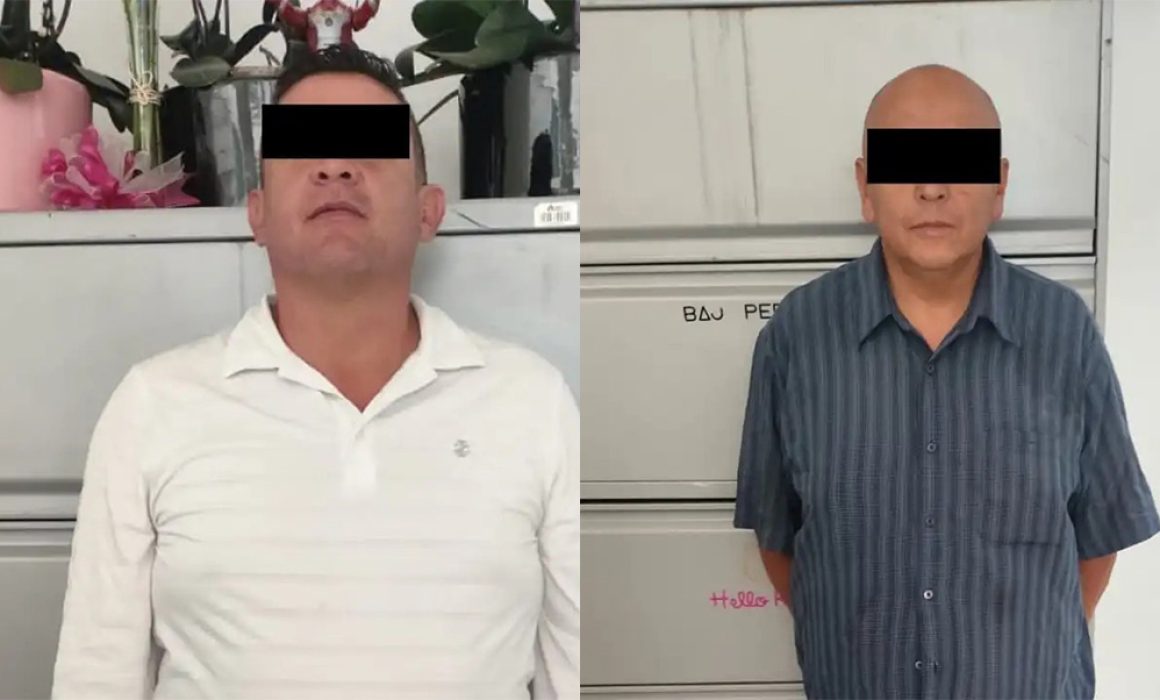 Detienen a dos supuestos gestores de la CTM por extorsión en Ecatepec