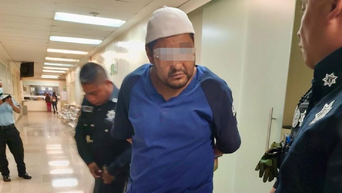 Detienen a empleado de hospital en Toluca por presunto acoso sexual a menor de edad