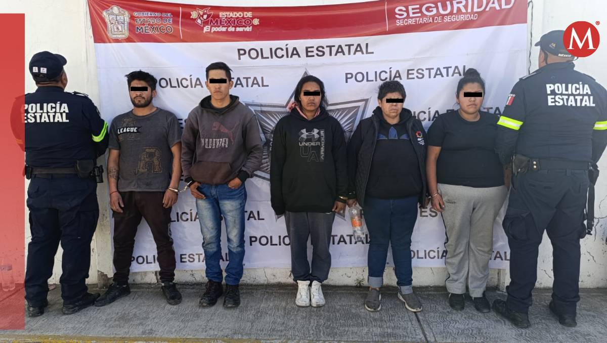 Detienen a grupo de secuestradores en Zinacantepec, Edomex; rescatan a una persona privada de su libertad