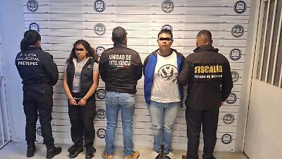 Detienen a pareja por homicidio de ‘Polito’ en Metepec