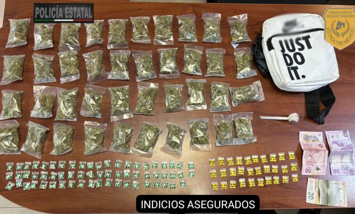 Detienen a presunto narcomenudista en Chalco durante operativo de vigilancia