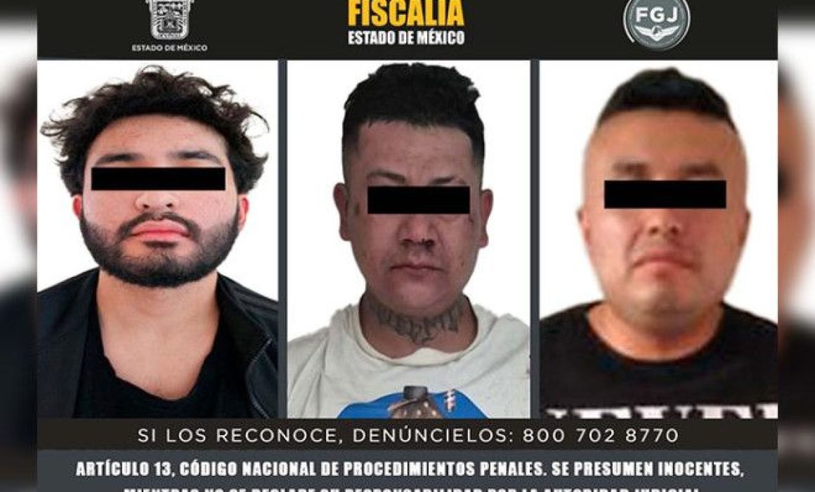 Detienen a tres presuntos responsables de homicidios en Ixtapaluca y Cuautitlán Izcalli en el Estado de México