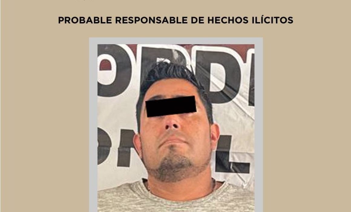 Detienen en Ecatepec a hombre armado con varios cartuchos y una pistola sin permiso
