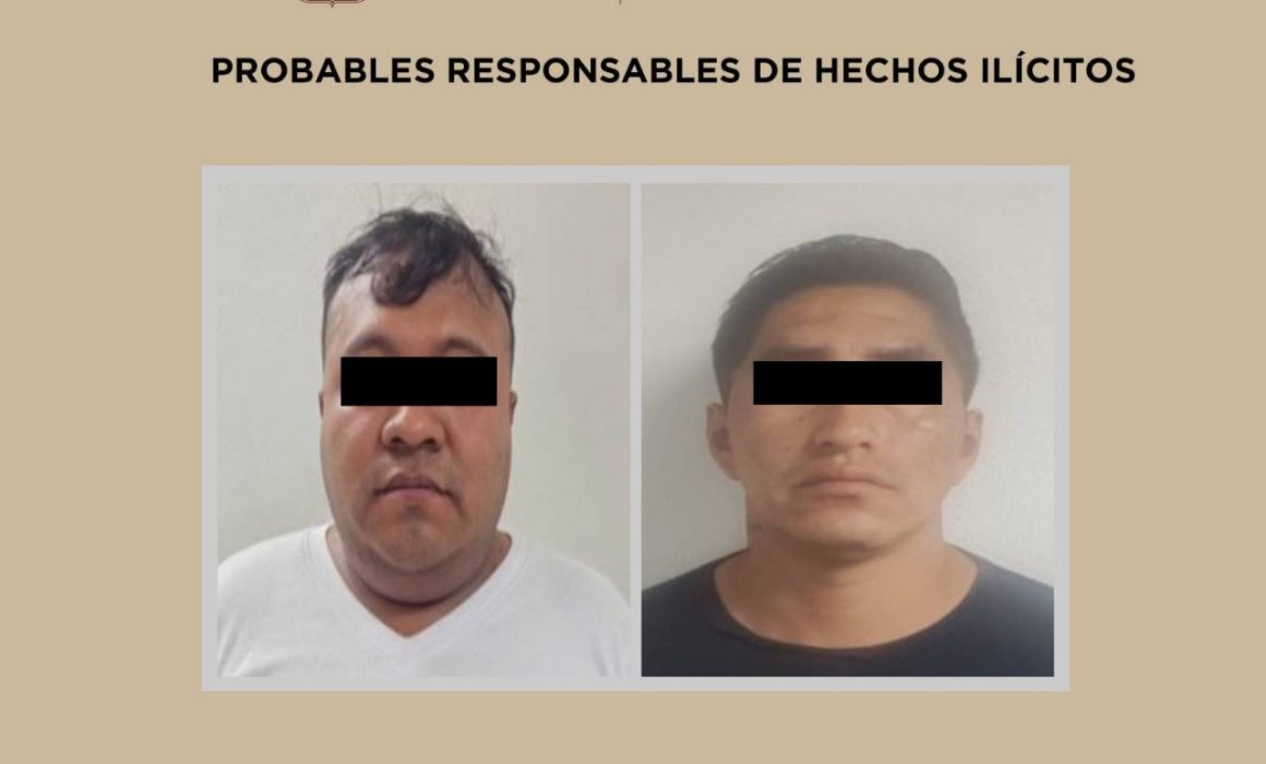 Detienen en Nezahualcóyotl a dos sospechosos relacionados con homicidio tras operativo conjunto