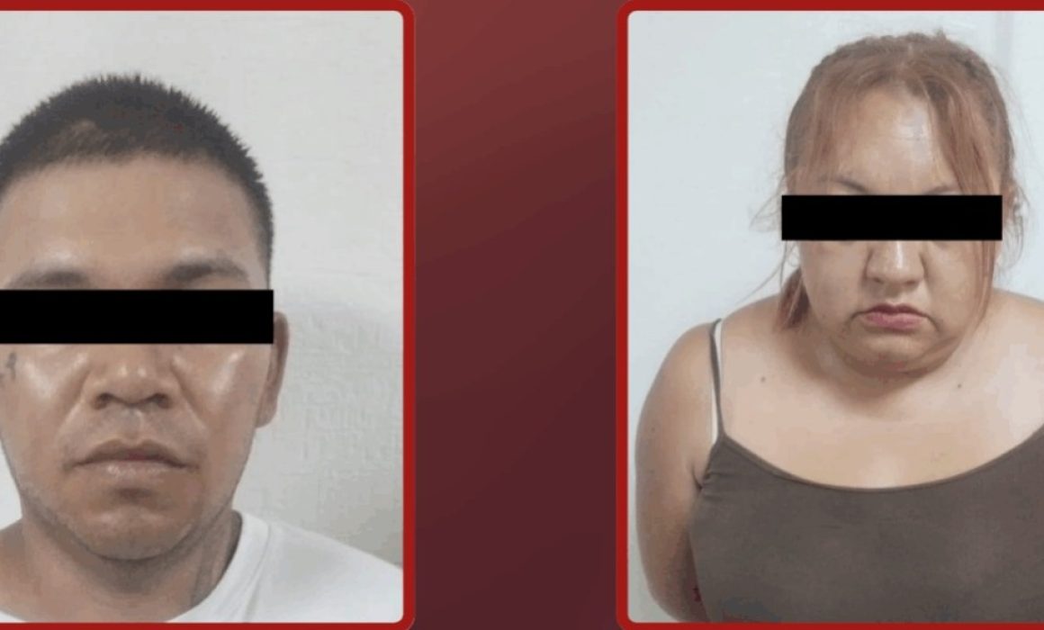 Detienen en Nezahualcóyotl a pareja armada relacionada con homicidios en Chimalhuacán