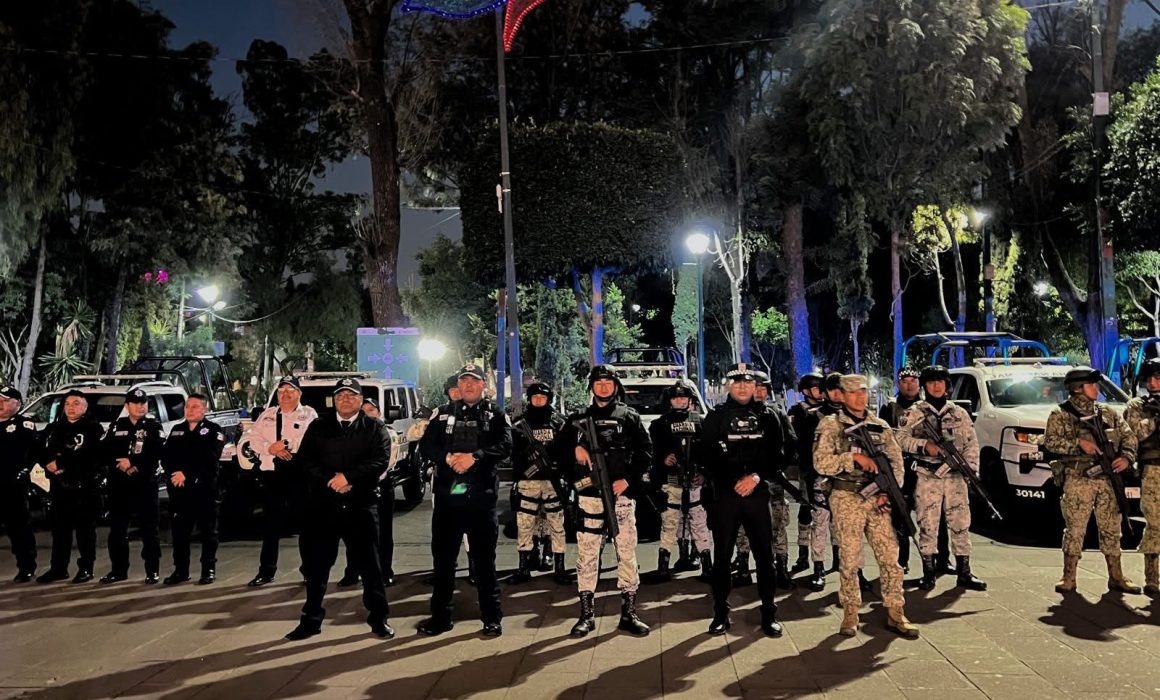 Detienen en Tlalnepantla a hombre por posesión de drogas durante operativo policial