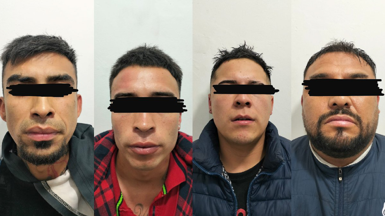 Detienen en Toluca a cinco presuntos extorsionadores de la Familia Michoacana con droga