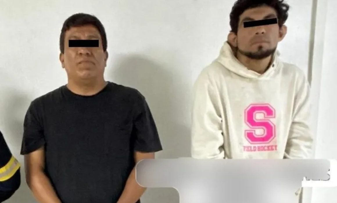 Detienen en Zumpango a dos personas por contar con armas, droga y circular sin placas