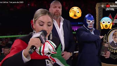 Deyra Barrera se disculpa por error en la interpretación del Himno Nacional Mexicano en evento de WWE