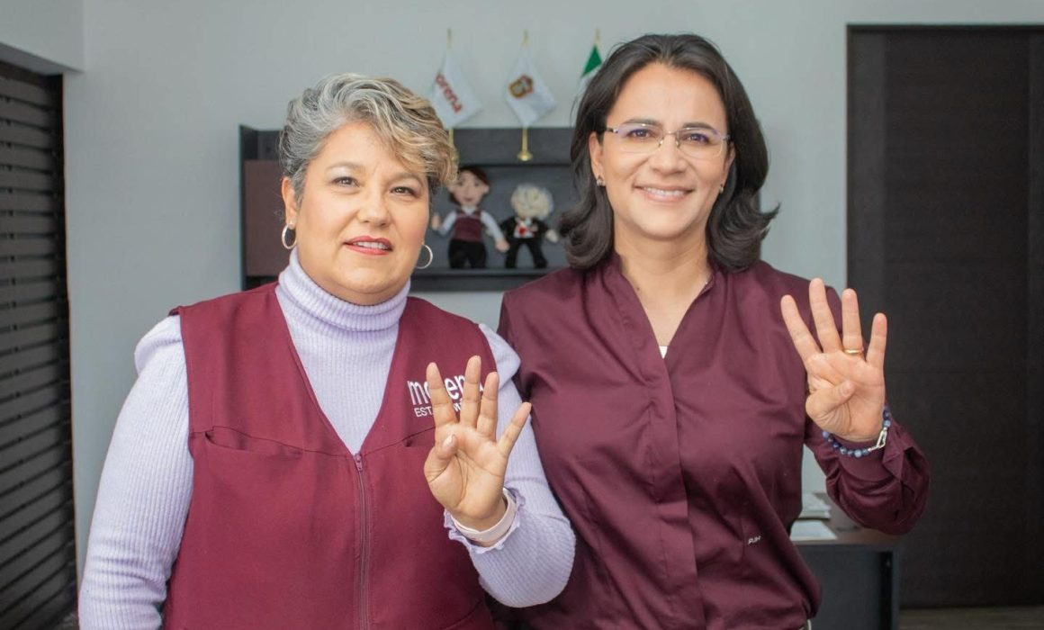 Diputada Paola Jiménez abandona el PRI y se incorpora a Morena en Toluca