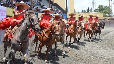 Disciplina y esfuerzo impulsan el crecimiento y la competitividad de las escaramuzas femeninas en el Estado de México