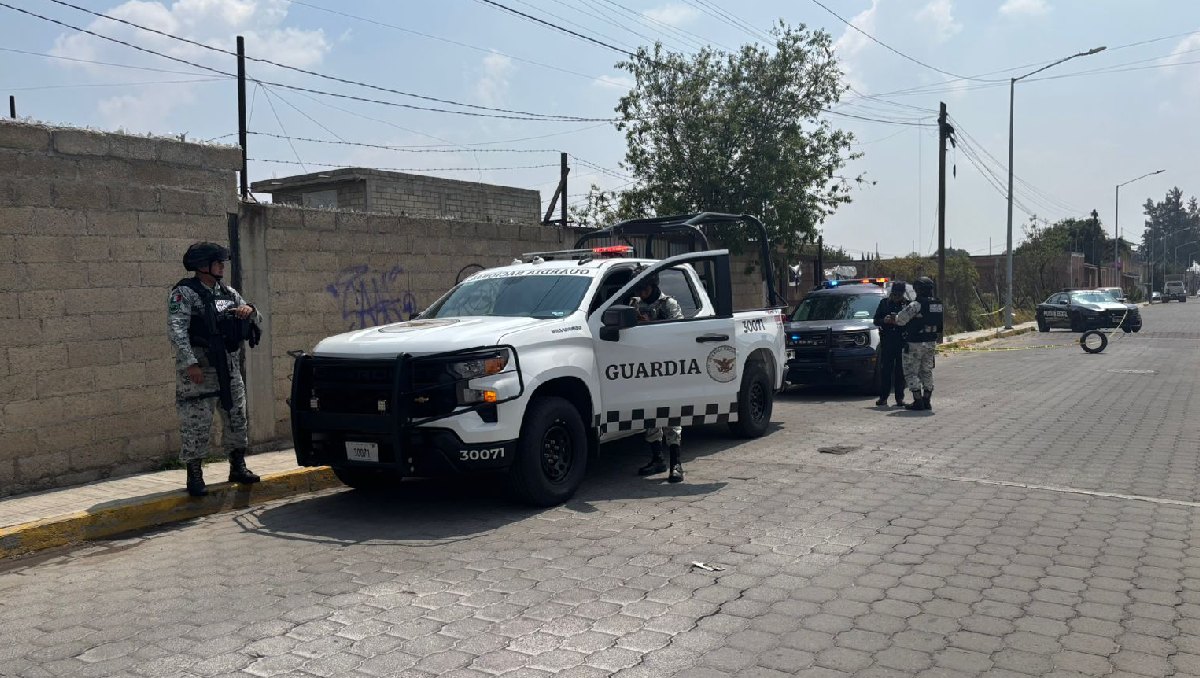 Disputa por terreno desata balacera en Metepec, Edomex; hay un muerto y un lesionado