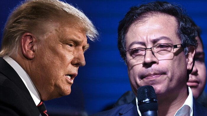 Donald Trump ataca duramente a Gustavo Petro por supuestos vínculos con el narcotráfico y amenaza con sanciones