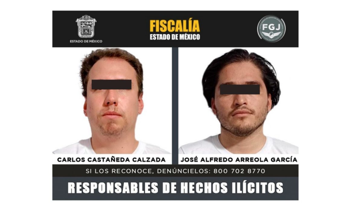 Dos hombres son condenados a 20 años de prisión por robo con violencia de taxi en Zinacantepec