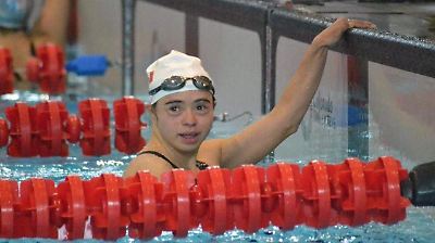 Dunia Camacho y Giovanni Flores lideran la delegación mexicana en el Mundial de Natación para deportistas con síndrome de Down en Tailandia