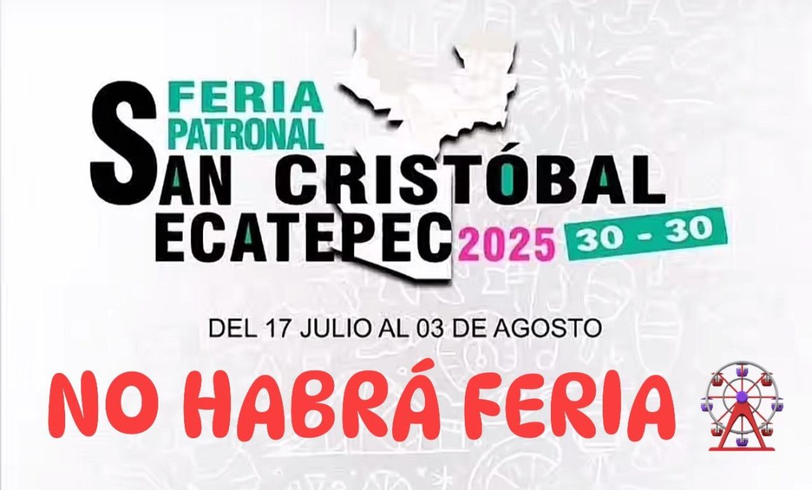Ecatepec cambia la Feria de San Cristóbal para promover la paz y lo religioso