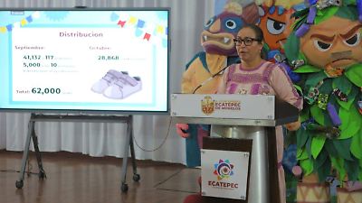 Ecatepec lanzará el programa ‘Zapatón’ para apoyar a estudiantes con 62 mil pares de zapatos escolares