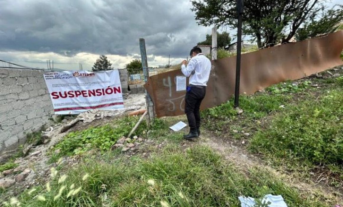 Ecatepec refuerza la protección de la Sierra de Guadalupe al detener construcciones ilegales en El Mirador