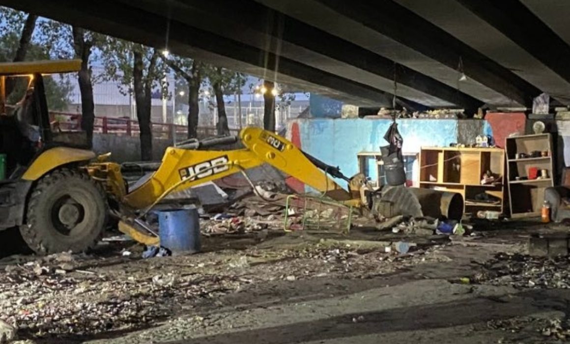 Ecatepec refuerza limpieza y seguridad en la carretera Lechería-Texcoco