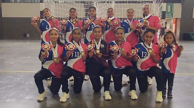 Edomex conquista el oro en handball femenil en los Juegos Nacionales Escolares 2025 en Puebla