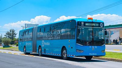Edomex estrena autobuses eléctricos en la Línea IV del Mexibús para una movilidad más sustentable