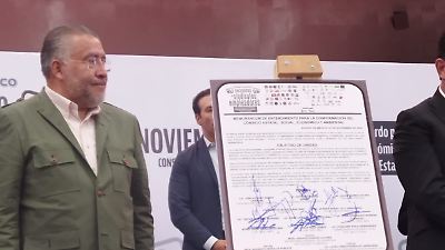 Edomex firma acuerdo histórico para formar Consejo Económico, Social y Ambiental en busca de crecimiento y empleo