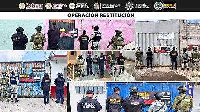 Edomex intensifica operativos contra el despojo en 25 municipios