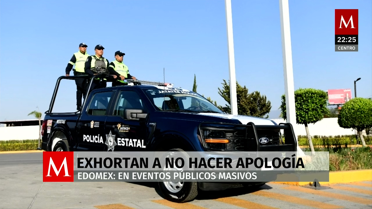 Edomex pide evitar apología del crimen en espectáculos de ferias como Texcoco y Metepec