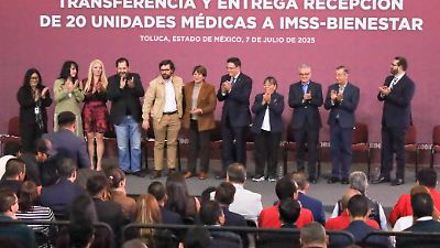 Edomex transfiere 20 unidades médicas a IMSS-Bienestar para ampliar atención a más de seis millones de mexiquenses