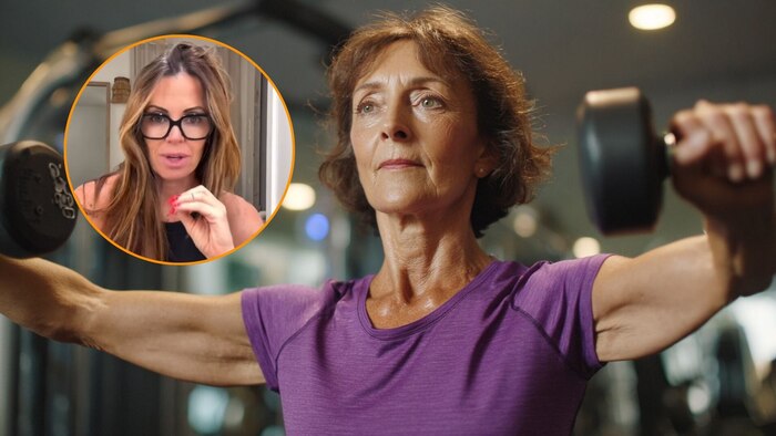 Ejercicio con pesas después de los 50: la clave para combatir la debilidad muscular en la menopausia, según expertos