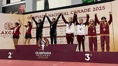 El Estado de México dentro del top 10 en la Olimpiada Nacional