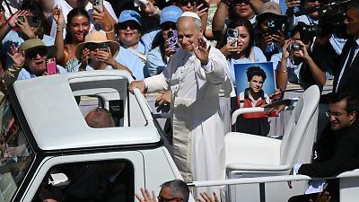 El Papa León XIV canoniza al joven milenial Carlo Acutis, primer santo de internet