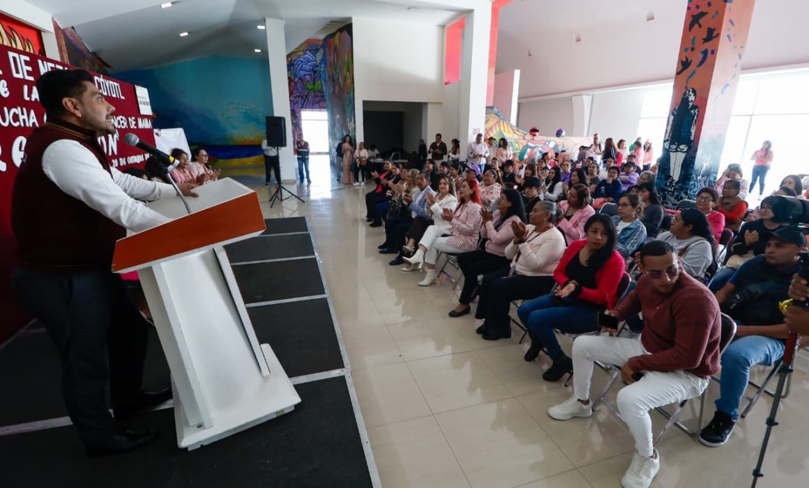 El 'Trenzatón' en Nezahualcóyotl: propaganda y engaños en la lucha contra el cáncer de mama