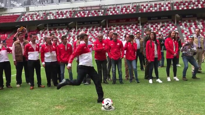 El día que Enrique Peña Nieto sorprendió al meter un gol con el Toluca en el Nemesio Díez