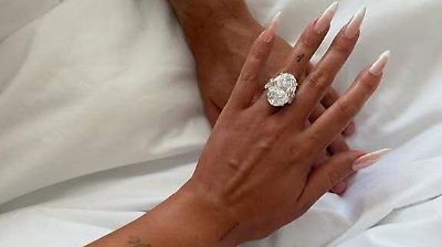 El exclusivo y millonario anillo de compromiso de Georgina Rodríguez y Cristiano Ronaldo, único en el mundo por su diseño y valor