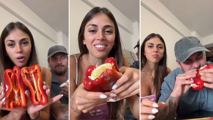 El sándwich de morrón, tendencia veraniega en TikTok que genera debate sobre su sabor y estética