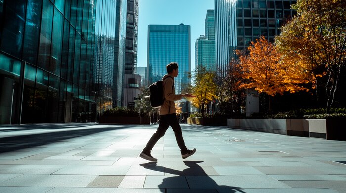 El significado detrás de caminar mirando hacia abajo: una mirada desde la psicología y la inteligencia artificial
