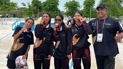 El skateboarding del Estado de México hace historia con su primer oro en Olimpiada Nacional 2025