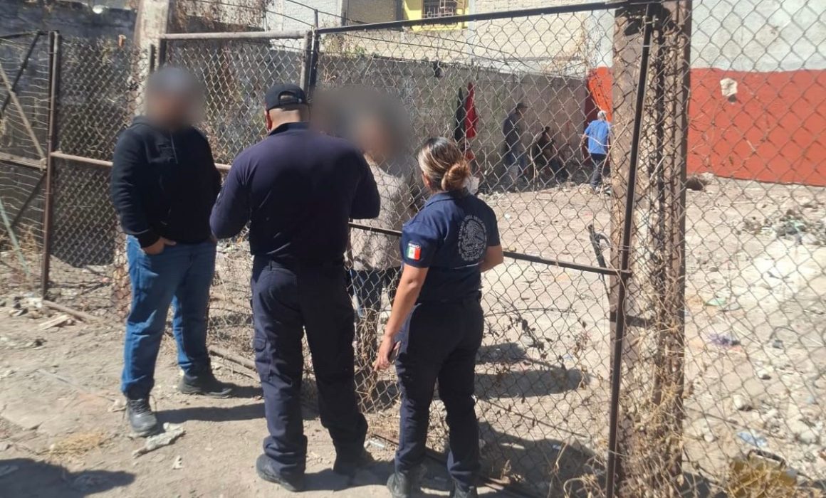 ¡En Ecatepec detienen a 6 personas y evitan el despojo de un predio!