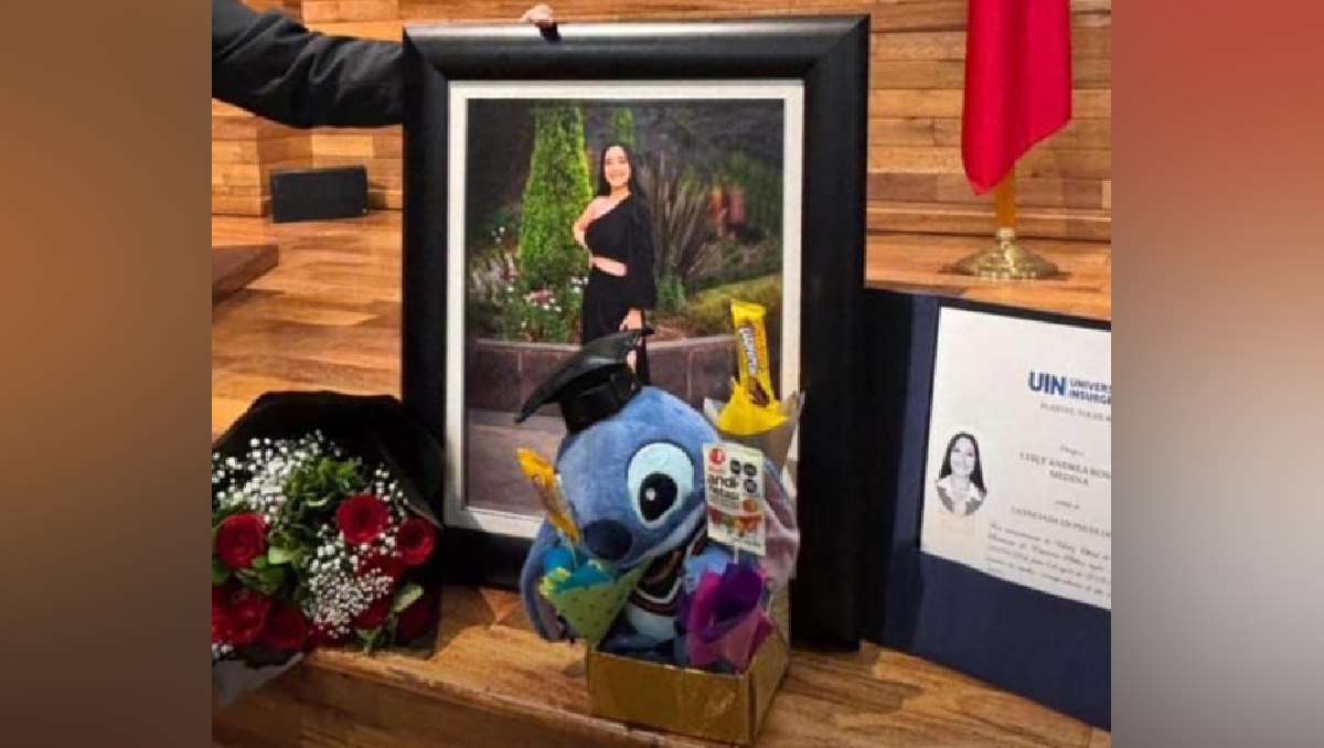 En Toluca, familiares de Lesly reciben su título en psicología a 3 meses de su muerte