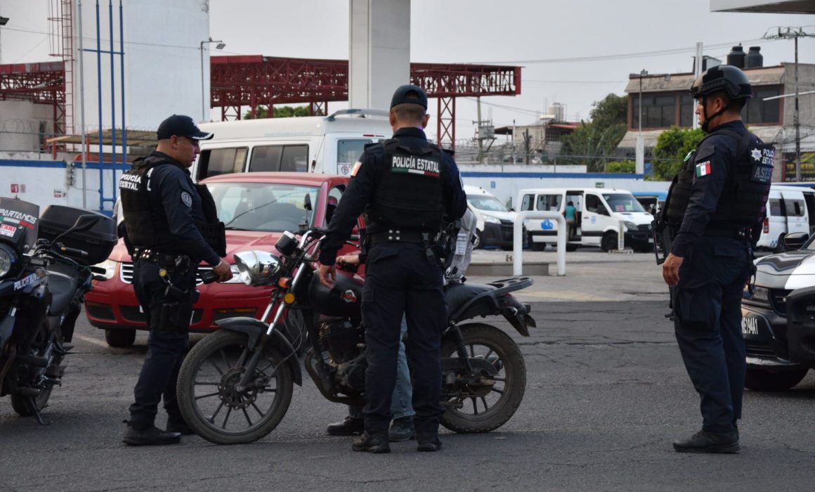 En seis meses, Zona Oriente del Estado de México recupera mercancía, armas y vehículos robados