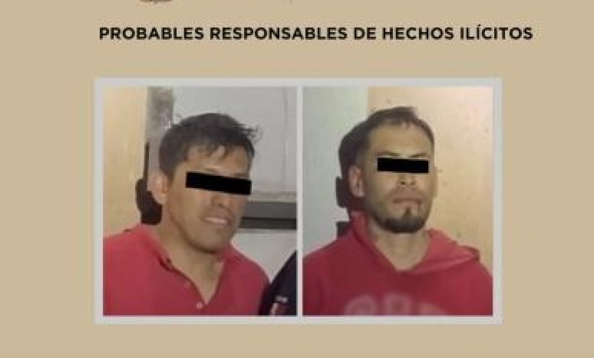 En un enfrentamiento, policías detienen a dos sospechosos armados por robar con amenazas en Capulhuac