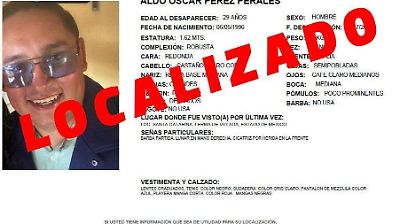 Encuentran con vida a Aldo Óscar Pérez, reportado como desaparecido en Lerma