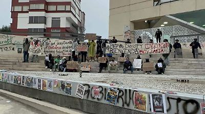Enjambre Estudiantil Protesta Contra Legitimidad del Proceso Electoral en la UAEMéx Durante Toma de Posesión de Rectora
